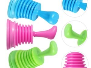 Sink and Drain Plunger for Kitchens Bathrooms Waste and Showers